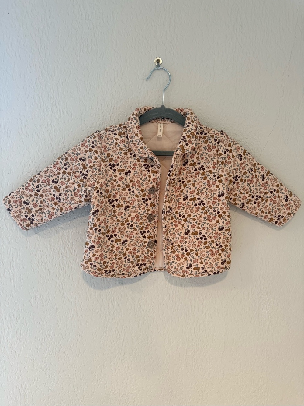 Quincy Mae Floral Quilted Jacket